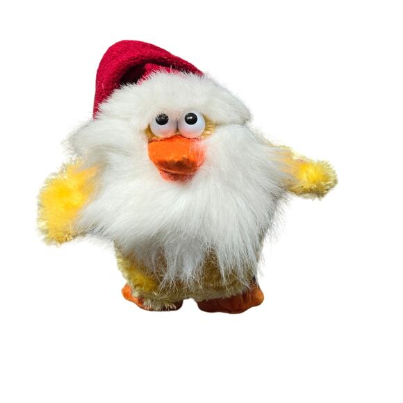Vintage Dan Dee Chicken Santa Hat Animated Musical Chicken Dance Dancing Plush - Picture 1 of 11